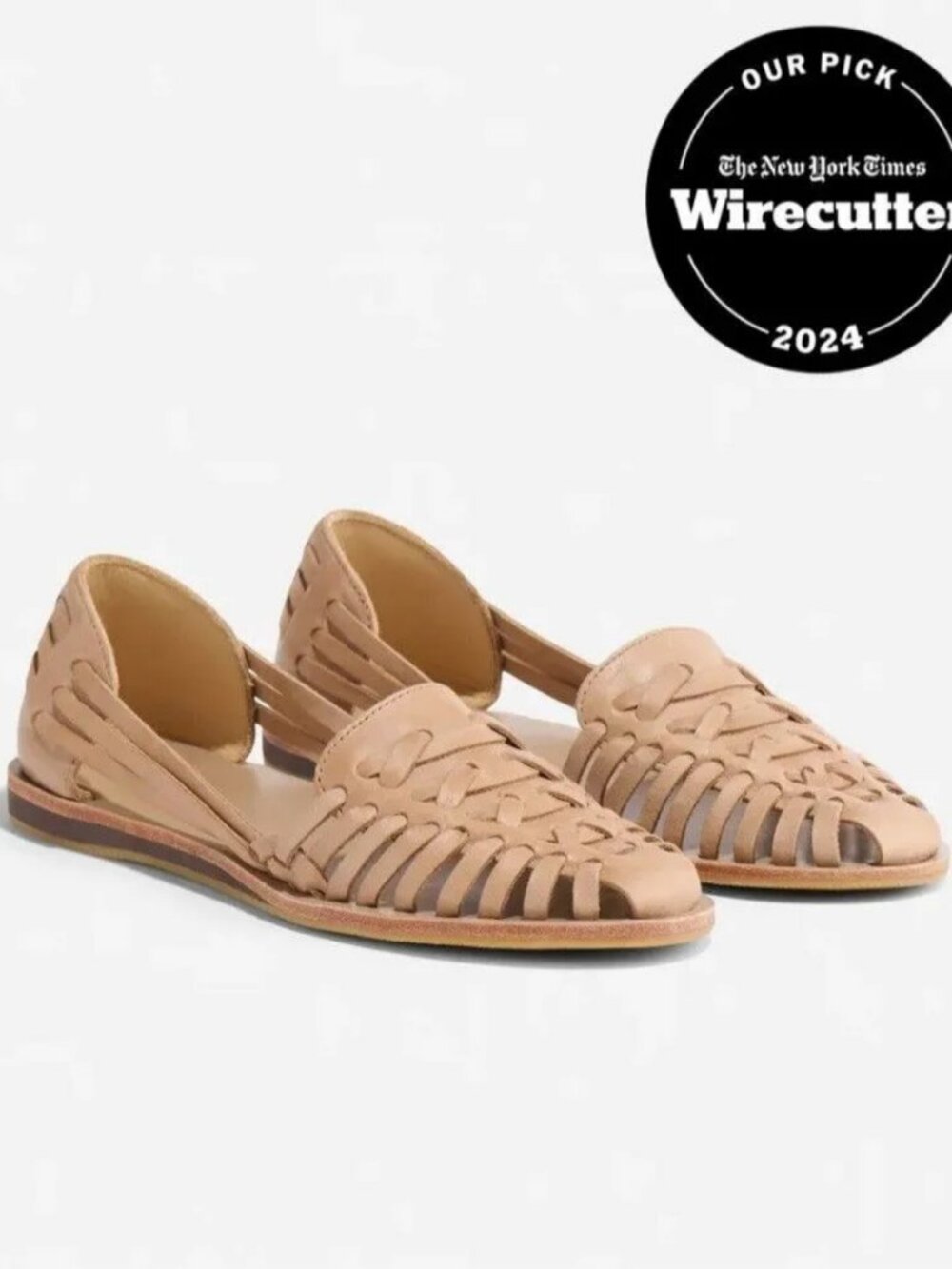 Women's Huarache Sandal Almond - Size 9.5